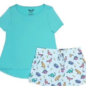 Women’s Dinosaur Pajama Set -Bamboo